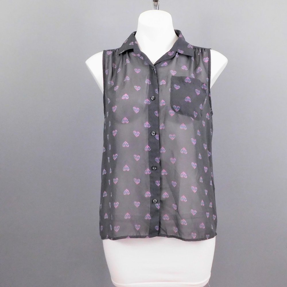 American‎ Eagle Women Shirt, Size Medium, Gray